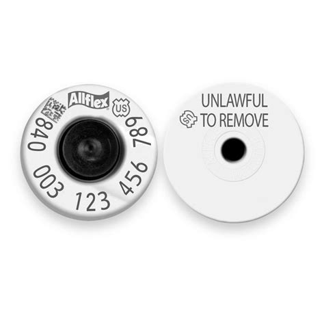 allflex rfid button tag|allflex ain tags.